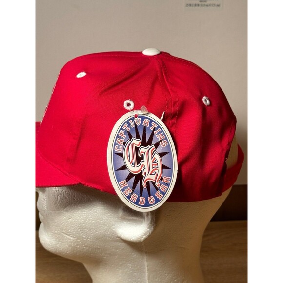 NWT Vintage IU Indiana University Hoosiers Captivating Headgear Snapback Hat - Picture 3 of 8